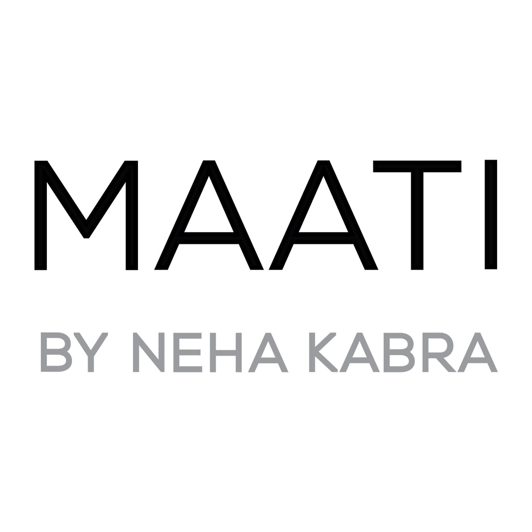 This is the logo for MAATI by Neha Kabra.